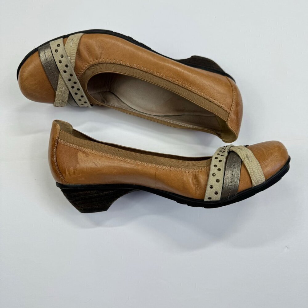 Abeo B.I.O Women’s Shoes Nellie Orthopedic Slip Ons Tan Size 7N Comfort - Picture 10 of 10